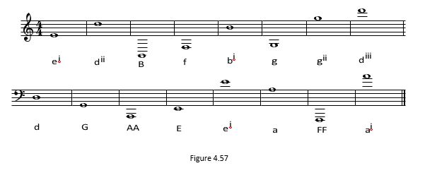 4.57 Solutions to Exercises in Chapter 4 (Understanding Basic Music Theory)