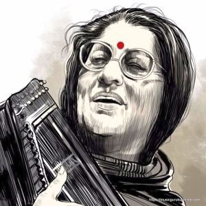 Kishori Amonkar Indian Classical Vocalist Jaipur Gharana 19 Vidushi Kishori Amonkar