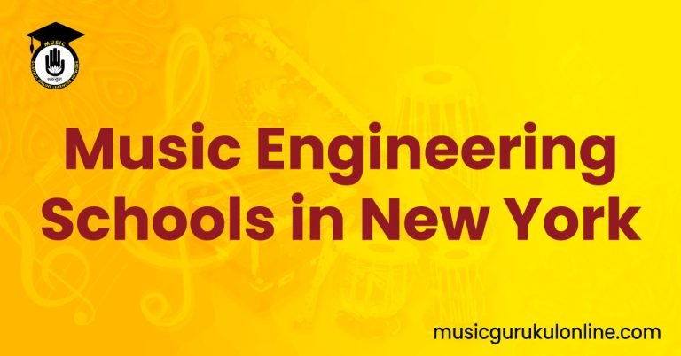 Music Engineering Schools in New York