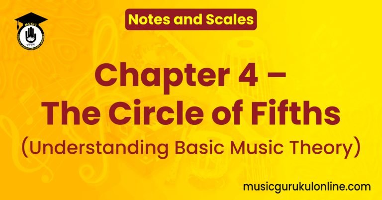 Notes and Scales: Chapter 4 - The Circle of Fifths