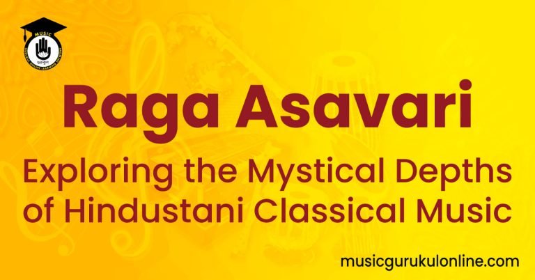 Raga Asavari: Exploring the Mystical Depths of Hindustani Classical Music