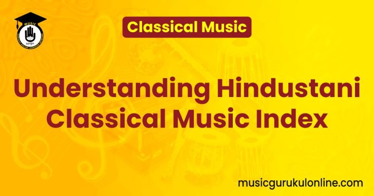 Understanding Hindustani Classical Music Index