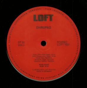 Dagar Brothers: Nasir Zahiruddin Dagar & Nasir Faiyazuddin Dagar - Dhrupad - Double LP Loft 1006/7 (Germany 1983)